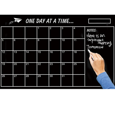 

〖Follure〗9560cm Self Adhesive Blackboard Chalk Board Paper Wall Sticker Board