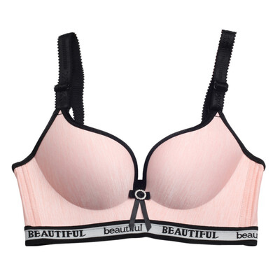 

Women Bras Wire Free Sexy Lingerie Push Up Bra Breathable Underwear Women Soft Solid Color Bras