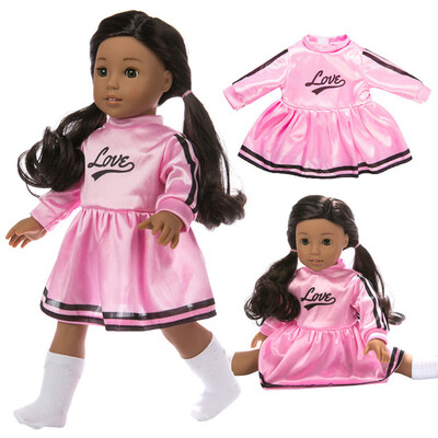 

YIWULACute Fashion Sport Dress For 18 Inch American Doll Accessory Girl Toy