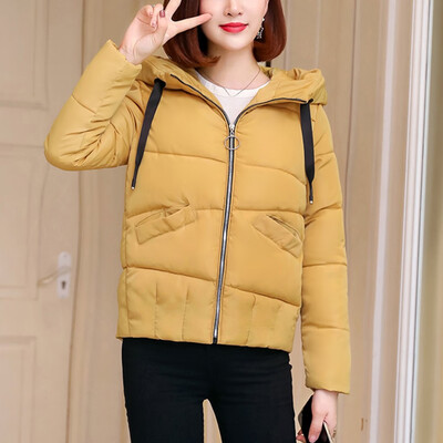 

Toponeto Fashion Women Winter Warm Cotton Hooded Winter Jacket Long-Sleeved Coat