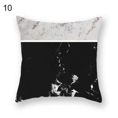 

Marble Grain Love Happy Pillow Case Cushion Cover Sofa Bed Car Cafe Office Decor
