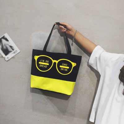 

Tailored Fashion Women Bag Large Capacity Canvas Bag Female Casual Wild Shoulder Bag