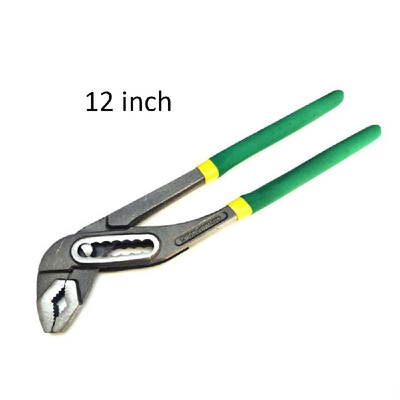 

81012 inch Adjustable Water Pump Pliers Pipe Tongue-and-groove Pliers Hand Tool Multi-function Wrench Grip Pipe Wrench Plumber T