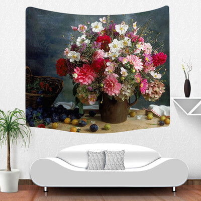 

Gobestart Colorful Print Tapestry Art Room Wall Hanging Tapestry Art Nature Home Decor