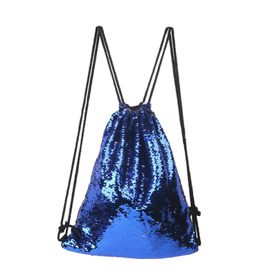 

Tailored Boy Girl Sequins Colorful Package Bags Travel Princess Bling Backpack For child