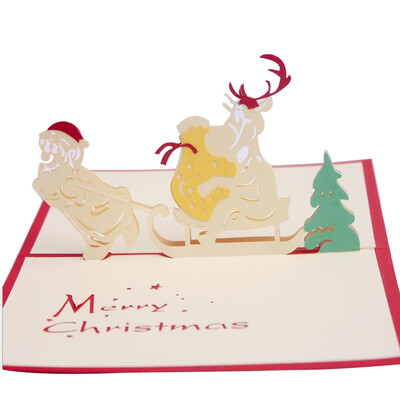 

Tailored Details about 3D Pop Up Card Christmas Greeting Baby Gift Holiday Happy New