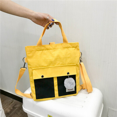 

Fashion Three-use Women Bag Multi-function Backpack Large Capacity Diagonal Bag