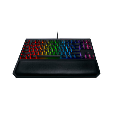 

Razer BlackWidow Tournament Edition Chroma V2 Mechanical Gaming Keyboard RGB Backlight 87 Key Ergonomic Yellow Switch