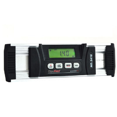 

GemRed IP67 Digital Protractor Level Torpedo Level 360° LED Display with Bright &Magnetic Base Waterproof Dustproof