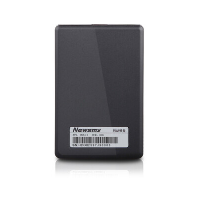 

Newsmy USB20 Mobile Hard Disk 25 Inch File Data Backup Storage Non- slip Wear-resistant Stable Mobile Hard Disk Black 320GB