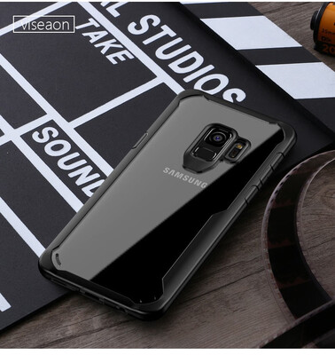 

Silicone Transparent Fitted Cases For Samsung Galaxy S9 Plus Business Dirt-Resistant Plain Phone Cases For Galaxy S9 S8