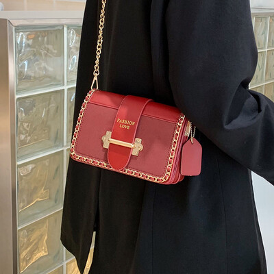 

Advanced sense of the ocean bag female 2019 new small square bag Korean version of the shoulder bag Sen system Messenger bag ins handbags