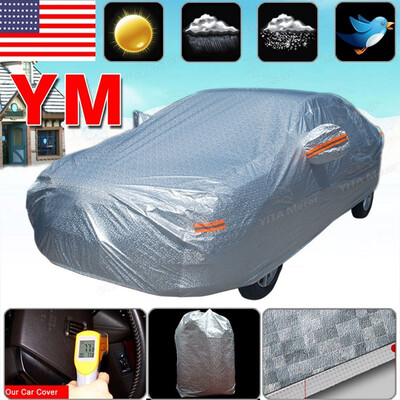 

Full Car Cover Waterproof UV Rain Snow Dust Resistant SUV Non-Abrasive Lining