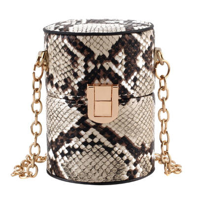 

Mini Shoulder Messenger Handbags Leather Women Chain Crossbody Bucket Bags