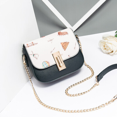 

The Korean version of the summer ins girlsfashion chains with one shoulder&oblique bags