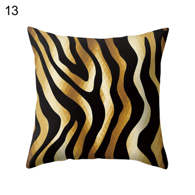 

Irregular Triangle Stripe Pillow Case Cushion Cover Sofa Bed Car Office Decor