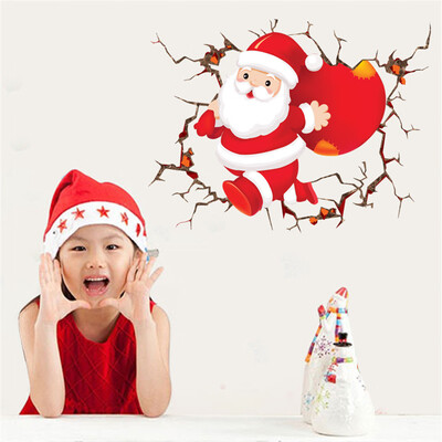 

〖Follure〗2019 Merry Christmas Household Room Wall Sticker Mural Decor Decal Removable