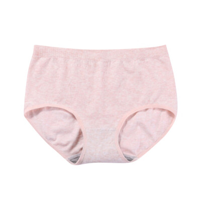 

2019 Women Briefs Color Cotton bikini seamless girl Comfort Underwear Women Breathable sexy Panties Middle Rise panty