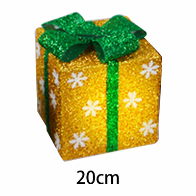 

Christmas Festival Decoration Gift Box Xmas Store Supplies Shop Window Present