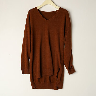 

Card&Geese cashmere sweater ladies v-neck autumn&winter models solid color short paragraph 10533