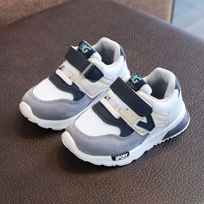 

Kids Toddler Shoes For Baby Boys Girls Children Casual Sneakers Air Mesh Breathable Soft Running Sports Shoes Pink Gray 2018 New