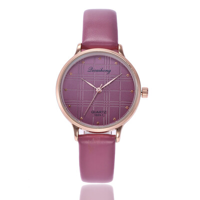 

Korean version of the personality ladies belt watch rivet scale stone