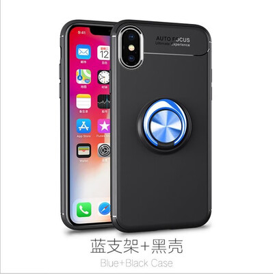 

Lieve 2018 Hot Selling Phone cases For iphone X Kickstand With Finger Ring Adsorption Business Fitted cases For iphone 7 8plus