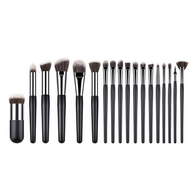 

Toponeto 18PCS Cosmetic Makeup Brush Brushes Set Foundation Powder Eyeshadow