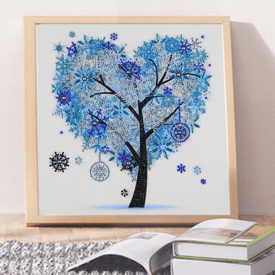 

Gobestart Special Shaped Diamond Painting DIY 5D Partial Drill Cross Stitch Kits Crystal R