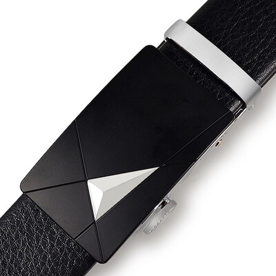 

New Mens Alloy Buckle Belts Leather Automatic Buckle Male Business Belts Casual Fashion Man Brand Belts