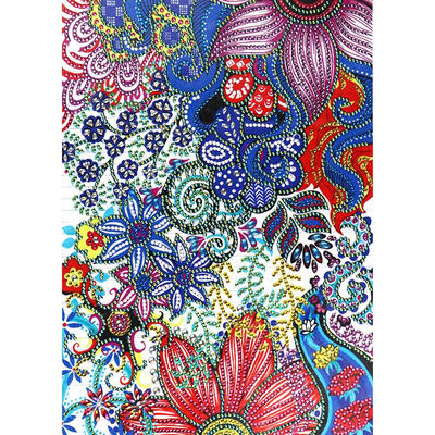

5D DIY Special Shaped Diamond Painting Flower Cross Stitch Mosaic Craft Kit