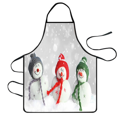 

Toponeto Christmas Decoration Waterproof Apron Kitchen Aprons Dinner Party Apron
