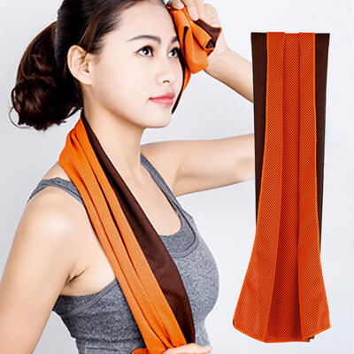 

Gobestart Fitness Dry Cooling Sports Towel For Gym Best Workout face Iced Sweat Towels BU