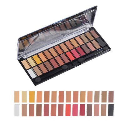

28-color Eyeshadow Palette Waterproof Non-dizzy Dyeing Easy To Color Long-lasting Shimmer Matte Eye Shadow