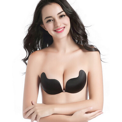 

〖Follure〗Women Sexy Strapless Instant Breast Lift Invisible Silicone Push Up Bra