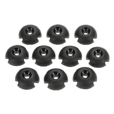 

10pcs Slotted Round Deck Line Guide Kayak Accessories for Boat Canoe Kayak