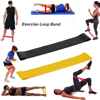 

〖Follure〗Set of 2 Resistance Exercise Loop Bands Home Gym Fitness Premium Natural Latex