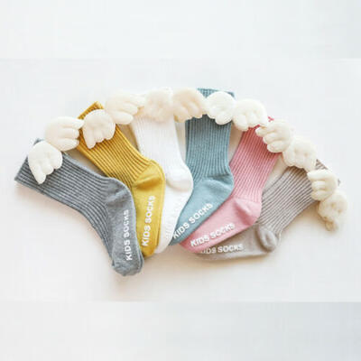 

Baby Girls Toddler Knee Length Cotton Socks Cute Long Stockings 6 Months-5 Years