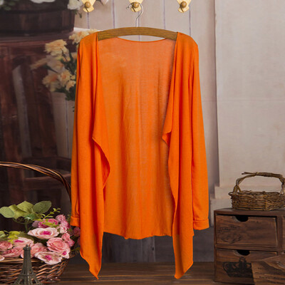 

Nomeni Summer Women Long Thin Cardigan Sun Protection Clothing Tops A