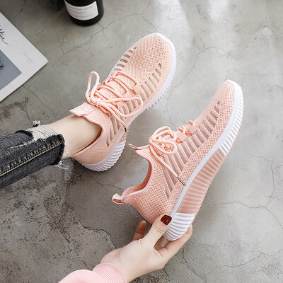 

Sports shoes women 2019 summer surface breathable summer shoes net red shoes womens small white shoes