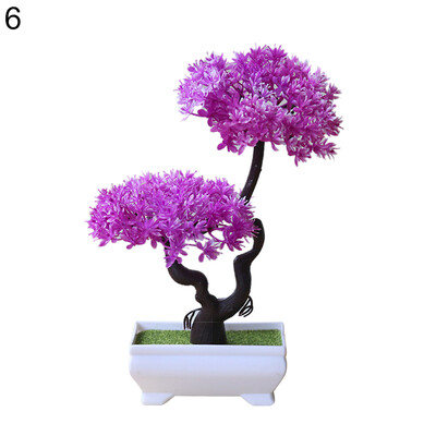 

Artificial Plant Tree Bonsai Fake Potted Ornament Home Hotel Garden Decor Gift