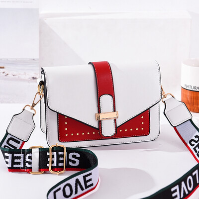 

Shangxin Baggage Girl Fashion Collision Simple Korean version Slant Baggage Girl inssen Single Shoulder