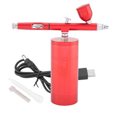 

Greensen 03mm Mini Air Compressor Spray Gun Airbrush Set 7CC Capacity Airbrush Kit Mini Air Compressor