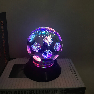 

Gobestart USB Charging LED Colorful 3D Magical Light Home Party Decoration