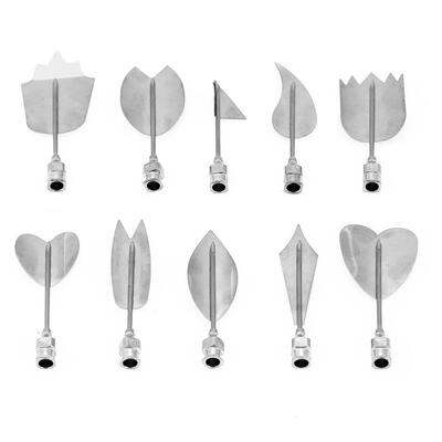 

11pcsset Lily 3D Gelatin Jelly Flower Mold Pudding Cake Art Needles Tools