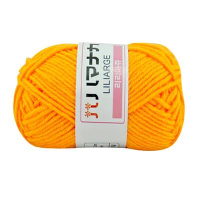 

Gobestart 1PC 25g Chunky Colorful Hand Milk Cotton Knitting Crochet Knitwear Wool A