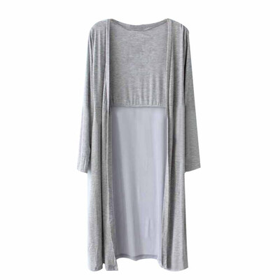 

Toponeto Women Boho Beach Chiffon Long Cardigan Kimono Coat Tops Kaftan Maxi Coat