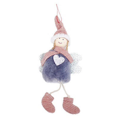 

Xmas Fluffy Angel Christmas Tree Hanging Ornament Pendant Window Party Decor