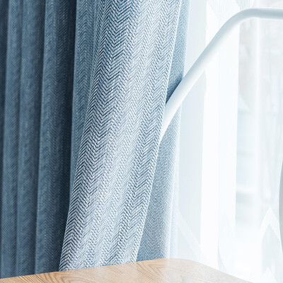 

XINJINGANYIJIA Nordic bedroom living room curtains shading 15524