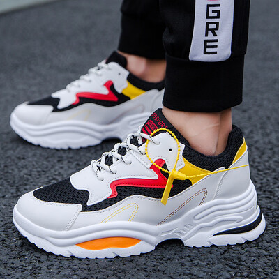 

Mens shoes fashion breathable sneakers mens shoes old shoes tide shoes